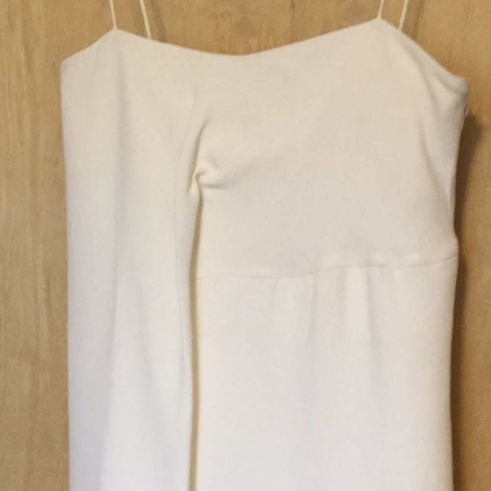 Derek Lam Women's White Draped Cami Silk D… - Picture 4 of 8